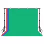 Puluz 2x3m Fotohintergrund-Set/Stativ + 3 Fotohintergründe PKT5205