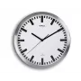 MAUL Wanduhr MAULpilot - AA - 1,5 V - Aluminium - Weiß - Aluminium - Glas - 30 cm (9063308)