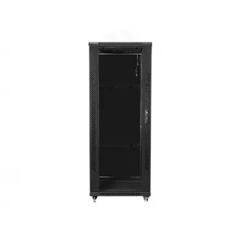 Lanberg FF01-6632-12B Rack-Schrank 32U Standschrank Schwarz