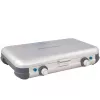 Tragbarer Grillkocher Campingaz 2213311 — 2 Zonen, 5,4 kg, 490×350 mm, schwarz/grau/silber