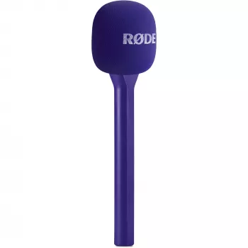 Mikrofonabdeckung (lila) für Rode Interview GO Lavalier-Kit – Zubehör Pop-Filter/Windschutz