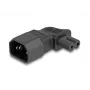 Netzteil DeLOCK 80473 C14 auf C7 2,5A 90° Schwarz