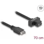 DeLOCK USB-Kabel Typ-E Key A 20-polig Stecker auf USB Typ-C Buchse 70 cm