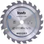 Kreissägeblatt KWB 586157 18,4 cm für Faserplatten, Hartholz, Kunststoff, Weichholz