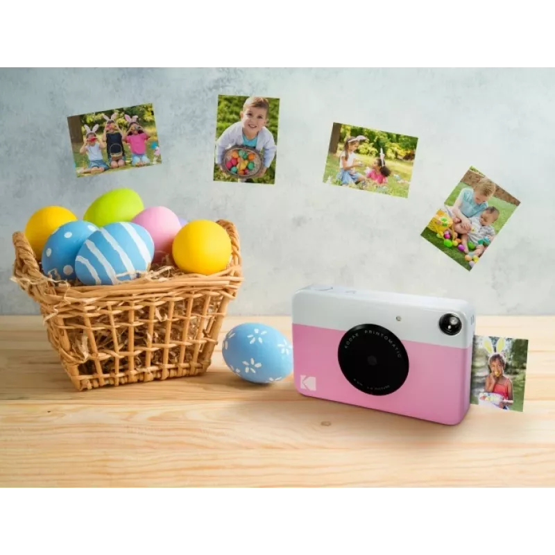 Kodak PRINTOMATIC Sofortbildkamera, 2x3'', Rosa