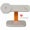 Canyon WCS-310 - Hexagon 310 - 3in1 - kabellose Qi-Ladestation für 3 Geräte gleichzeitig