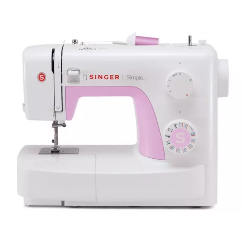 Nähmaschine | Singer | SIMPLE 3223 | Stichanzahl 23 | Knopflochanzahl 1 | Weiß/Rosa