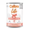 Nassfutter für Hunde Calibra Puppy & Junior Lamm & Reis — 400 g, Alleinfuttermittel für allergische Welpen, Protein 9,5 %, Fett 7,5 %