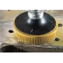 Rotierende Bürste 3M Roloc 76 mm K80 Gelb für Oberflächenreinigung und Endbearbeitung
