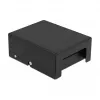 Patch Panel DeLOCK Keystone 4 Port Schwarz