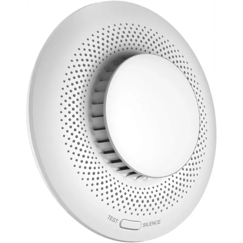 Rauchmelder EZVIZ CS-T4C — kabellos ZigBee, 3V Lithium-Batterie, 87×35×87 mm, 85 dB, Unterputzmontage, weiß
