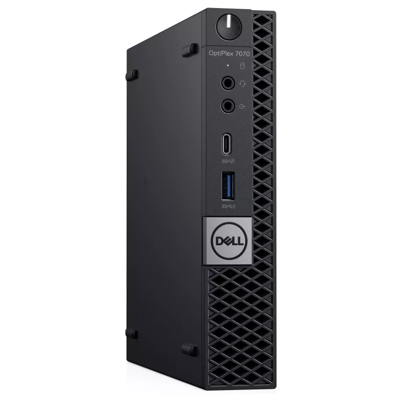 Mini PC tecXL OptiPlex 7070 MP (refurbished) — Intel Core i3-9100T, 16 GB DDR4, 256 GB SSD, Windows 10 Pro, MFF