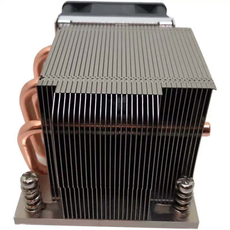 Cooler Inter-Tech A-26 Prozessorkühler 6 cm Schwarz Silber