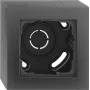 Gira AP-Enclosure 1f Rahmen schwarz m 106109 (106109)