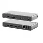 ALOGIC DV4 - Dockingstation - für Laptop - USB-C / USB-A - 3 x HDMI, DP - 1GbE (DUCDV4)