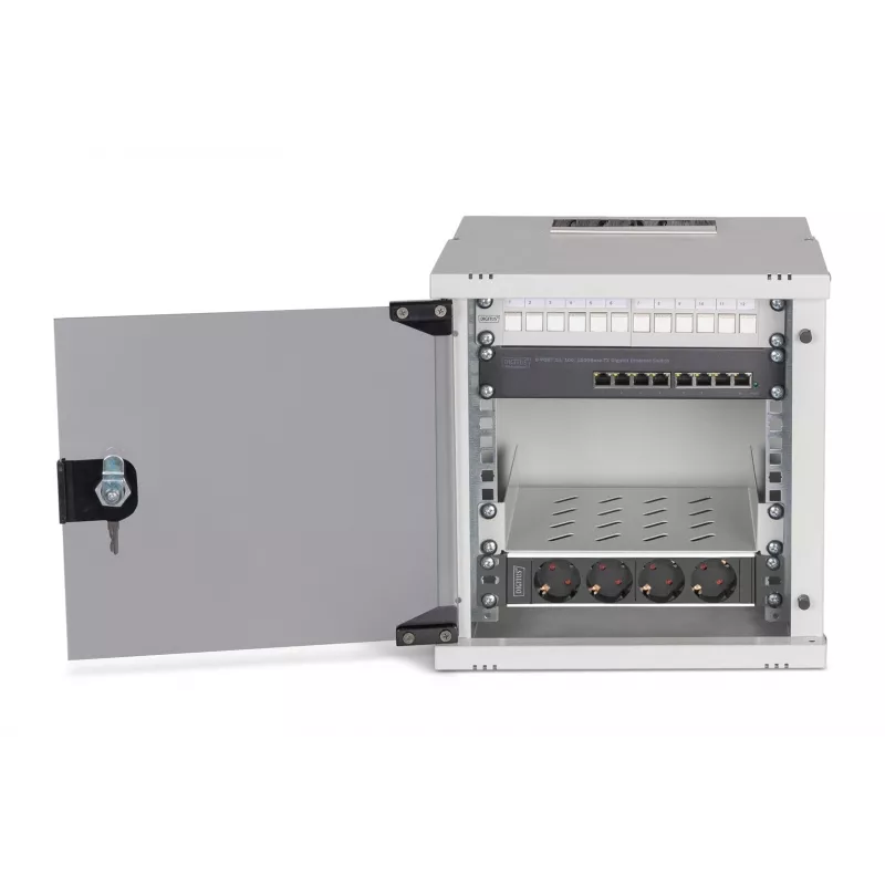 Digitus SOHO Pro Netzwerk-Set, 254 mm (10) - 6U, 315 x 300 mm (B x T)