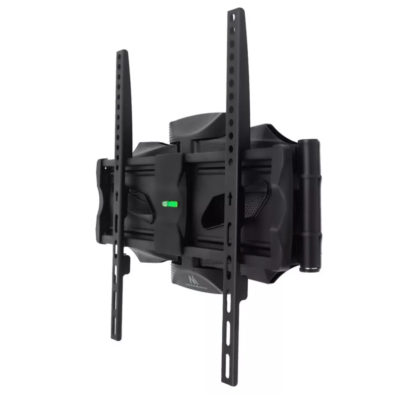Wand-TV-Halterung MACLEAN MC-781 für Bildschirme von 66–177,8 cm (26–70 Zoll), neigbar -12–2°, VESA 100x100–400x400, max. Belastbarkeit 45 kg, schwarz