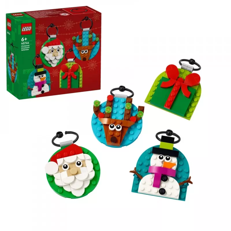 Bricks Iconic 40744 Weihnachtsschmuck-Auswahl