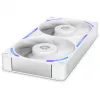 Computergehäuselüfter NZXT F240X 120 mm weiß, 1 Stück, 240 × 120 × 30 mm