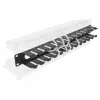 Kabelmanagement-Panel DeLOCK 19 Zoll 66550 schwarz 1HE