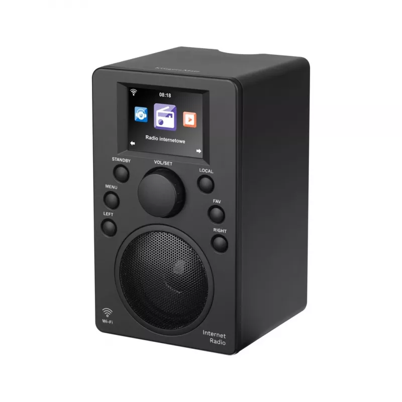 Internetradio Kruger & Matz KM0818.1 mit Wi‑Fi, Bluetooth, USB und Wecker