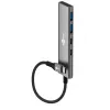 Goobay Slim 4-Port USB-Hub USB-C auf/USB-A 5 Gbit/s - Plug USB 3.2 (76563)