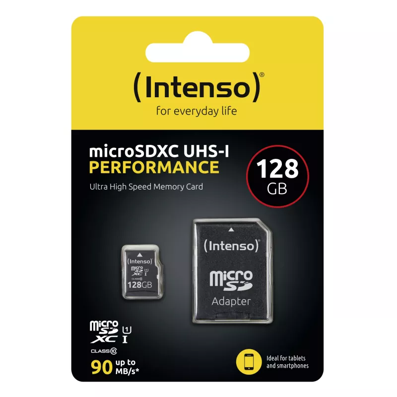 Speicherkarte Intenso 128 GB MicroSD UHS-I Klasse 10 3424491