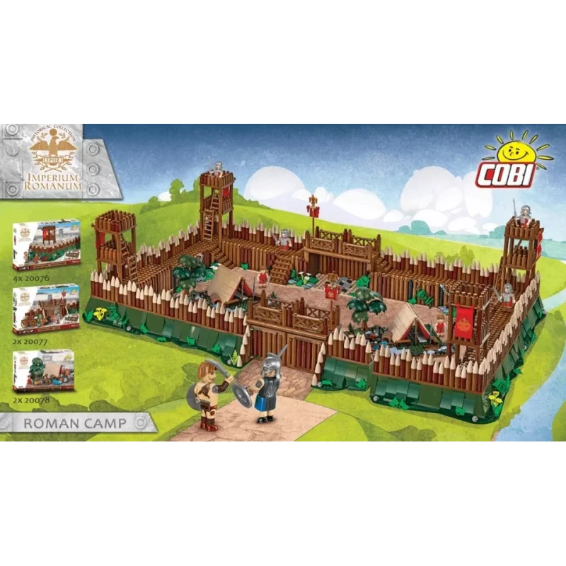 Cobi Bauset Imperium Romanum — Römisches Lagertor, 591 Teile