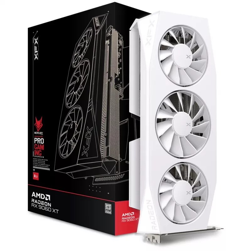 XFX Mercury Radeon RX 9060 XT OC Gaming Edition 16GB GDDR6 Grafikkarte