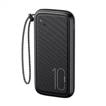 Tragbare Powerbank USAMS PB56 10000 mAh 2x USB / USB-C / MicroUSB Schnellladung