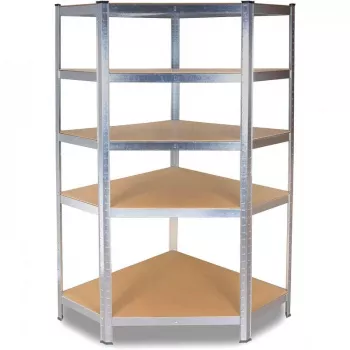 Gartenwerkzeug-Aufbewahrungsregal Top e shop Rack GC9030 — Verzinkter Stahl & MDF, 900x300x1800 mm, freistehend/wandmontiert, 875 kg Kapazität