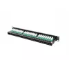 Patchpanel LANBERG PPU5-1048-B 1U, 48 Ports Cat5e, schwarz, 445×102×44,5 mm