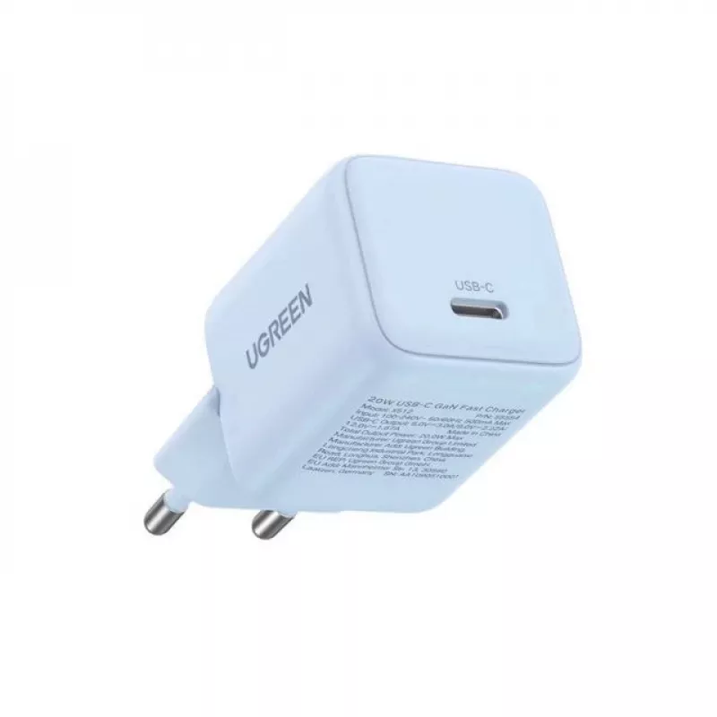 UGREEN X512 20W GAN 1X USB-C POWER ADAPTER - Blau