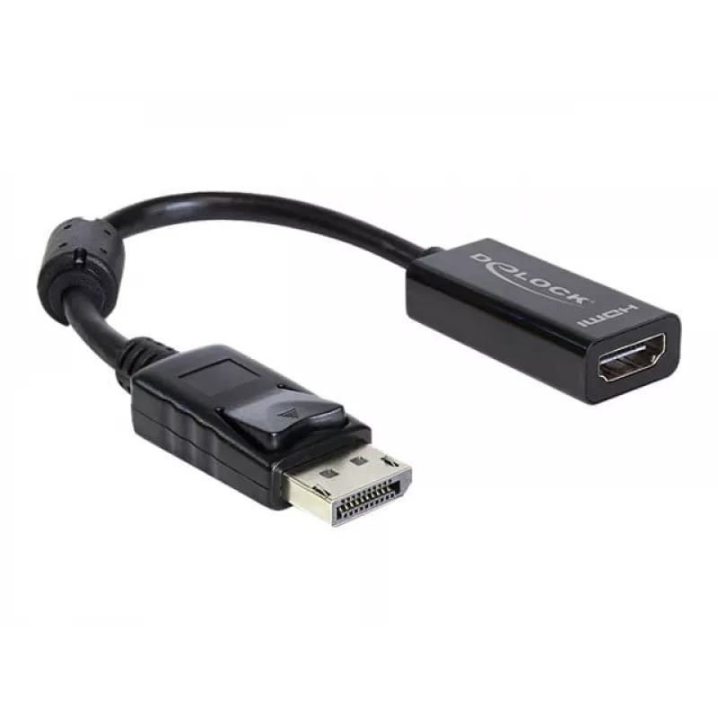 Videokabel-Adapter DELOCK 61849 0,125 m DisplayPort auf HDMI