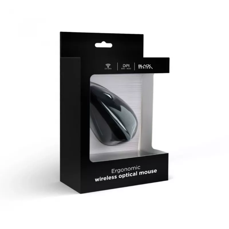 Gembird MUSW-ERGO-01 Maus für Rechtshänder RF Wireless Optisch 1600 DPI