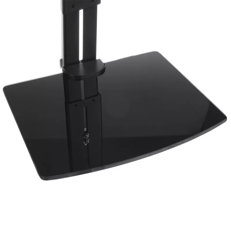 TV-Wandhalterung MACLEAN MC-451 mit Ablage und Neigungsverstellung, VESA 75x75–200x200 mm, bis 20 kg, für 15 Zoll–42 Zoll Bildschirme