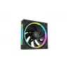 DeepCool FL12R 120mm ARGB Gehäuselüfter 3er-Pack Schwarz