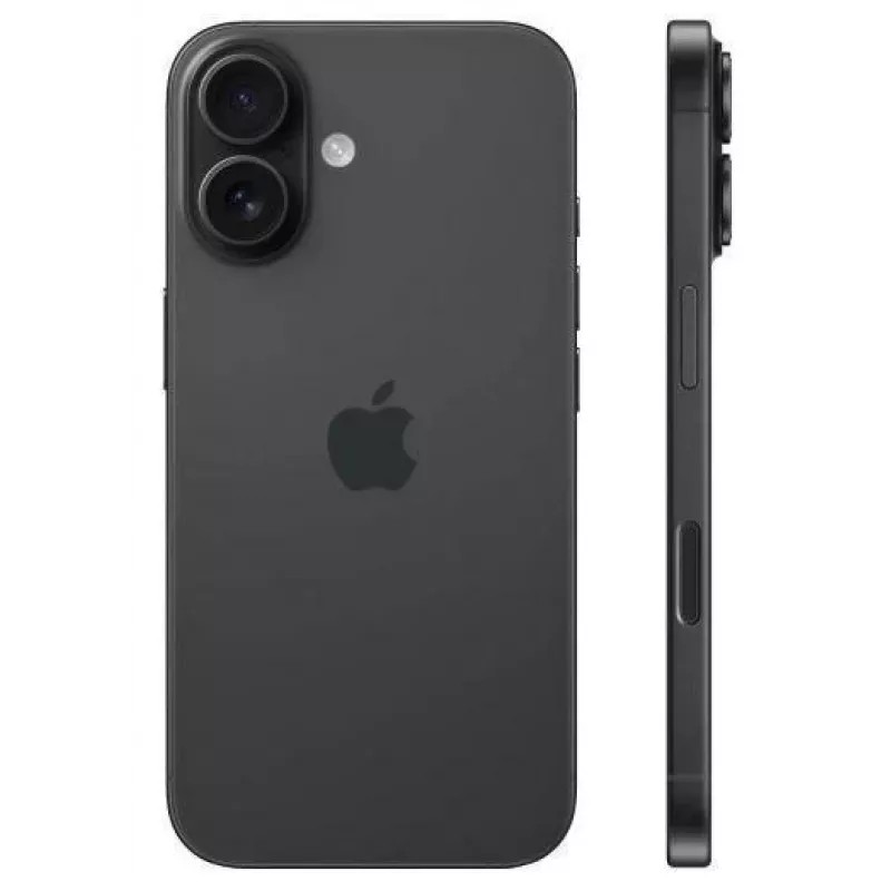 Smartphone Apple iPhone 16 Plus 6,7 Zoll 256GB Schwarz