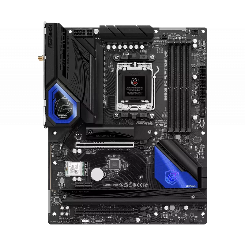 ASRock B650E PG Riptide WiFi ATX AM5 Motherboard