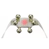 SKG H7 Ultra-E – Goldene Massageköpfe, Kombi-Massage, Kompressionsmassage, Knetmassage, Vibrationsmassage, Nacken, Schultern, Gold, Kunststoff, Tasten, Batterie