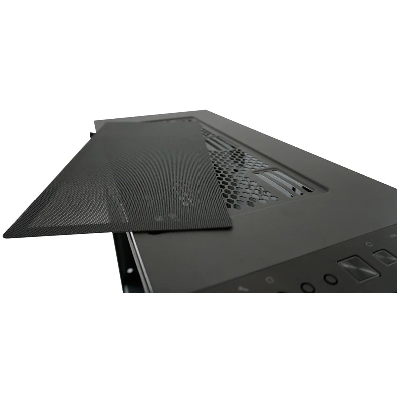 LC Power Gaming 709B Solar_System_X - Tower - ATX - ohne Netzteil - Schwarz - USB/Audio (LC-709B-ON)