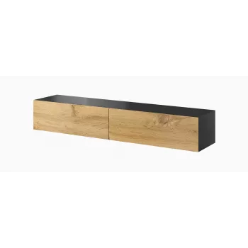 Cama TV Stand VIGO '180' 30/180/40 Schwarz/wotan oak