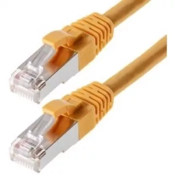 Netzwerkkabel Helos CAT6 S/FTP (PIMF) 7,5 m Gelb