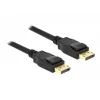 DeLOCK - DisplayPort-Kabel - DisplayPort (M) auf DisplayPort (M) - 1,5 m - 4K-Unterstützung - Schwarz (85508)