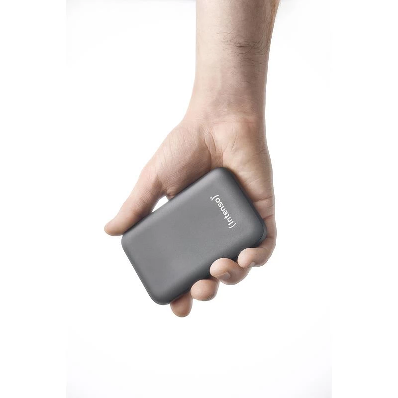 Powerbank USB 10000 mAh/Grau S10000 7333034 Intenso