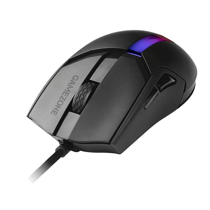 Maus Tracer 47416 Gamezone Cool Schwarz RGB USB
