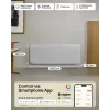 Mill Invisible Smart WiFi Heater | PA2000WIFI4 | Panel-Heizgerät | 2000 W | Geeignet für Räume bis zu 24-28 m² | Weiß | IPX4