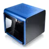 Mini-ITX PC-Gehäuse RAIJINTEK METIS EVO TG — Temperglas, Blau