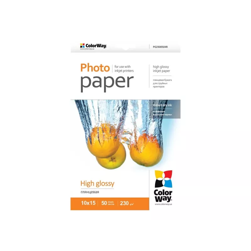 Fotopapier glänzend Colorway PG2300504R