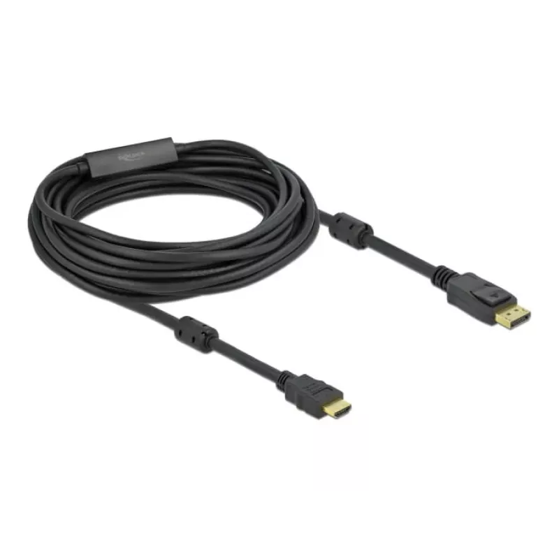 Aktives DisplayPort-auf-HDMI-Kabel DeLOCK 85960 10 m 4K 60 Hz